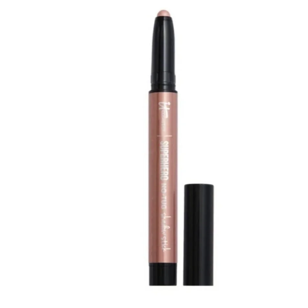 It Cosmetics SUPERHERO No Tug Shadow Stick Longwear Eyeshadow SILK ARMOR .05oz